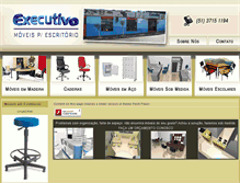 Tablet Screenshot of executivomoveis.com.br